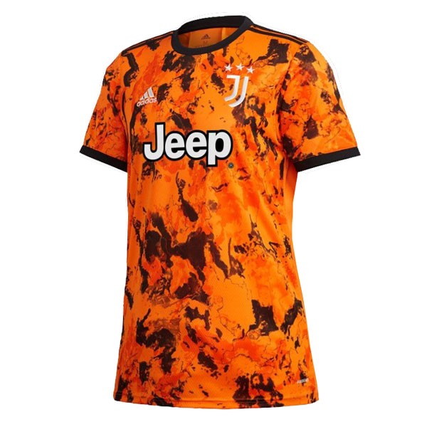 Camiseta Juventus Tercera Equipación Mujer 2020-2021 Naranja